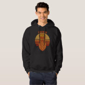 Beer d Hops Beer Garden Retro Sunset Hoodie (Voorkant volledig)