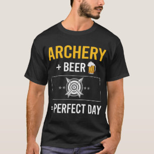 Beer Dag Boogschieten Archer Pijlen Boog T-shirt