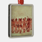 Beer Dance Metalen Ornament (Rechts)