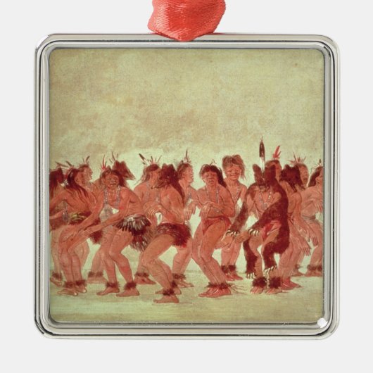 Beer Dance Metalen Ornament (Voorkant)