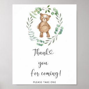 Beer \ Dank u voor het komende Poster