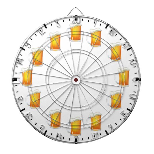 Beer Dart Board Dartbord (Voorkant)