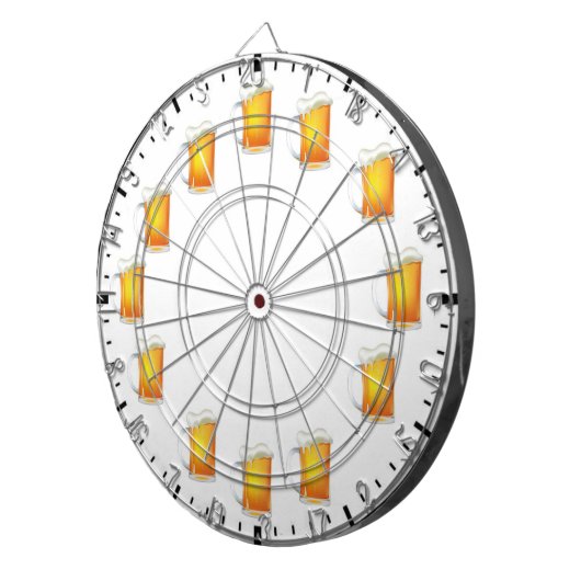Beer Dart Board Dartbord (Voorkant Rechts)