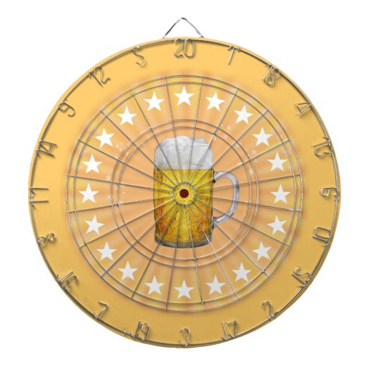 Beer Dart Board Dartbord (Voorkant)