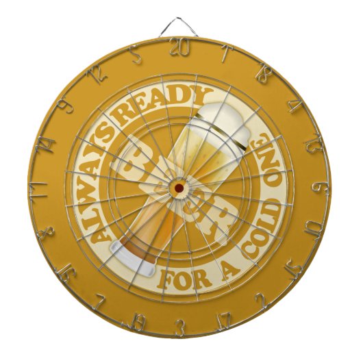 BEER-dartboard Dartbord (Voorkant)