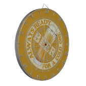 BEER-dartboard Dartbord (Voorkant Links)