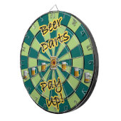 Beer Darts - Betaal het kunstbord Dartbord (Voorkant Rechts)