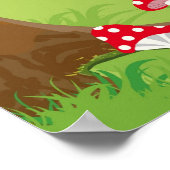 Beer dat honing eet poster (Hoek)