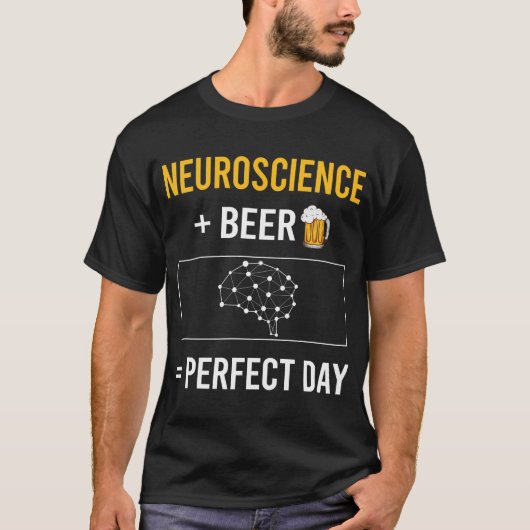 Beer Day Neuroscience T-shirt (Voorkant)