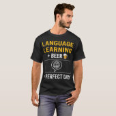 Beer Day Taalonderwijs T-shirt (Voorkant volledig)
