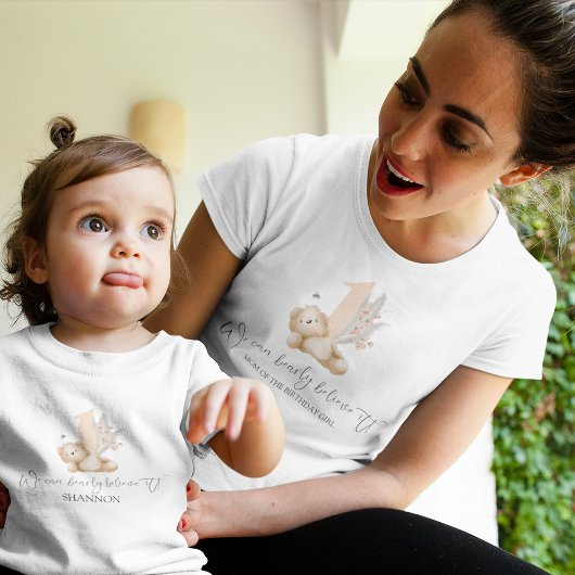 Beer & De Bij Moeder Verjaardag T-shirt