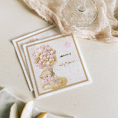  Beer Decor Baby Meisje Douche Roze Servet