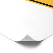 Beer Deer Beer Crossing Poster (Hoek)