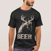 Beer Deer Beer Essential T-Shirt (Voorkant)