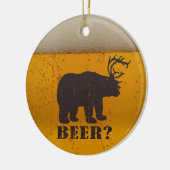 Beer, Deer of Beer? Keramisch Ornament (Links)
