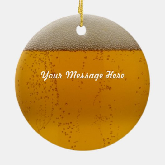 Beer, Deer of Beer? Keramisch Ornament (Achterkant)