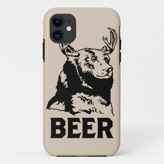Beer + Der = Bier Case-Mate iPhone Case (Achterkant)