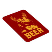 Beer + Der = Bier Magneet (Rechterzijde)