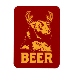 Beer + Der = Bier Magneet