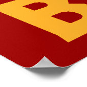 Beer + Der = Bier Poster (Hoek)