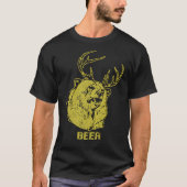 Beer + Der = Bier T-shirt (Voorkant)