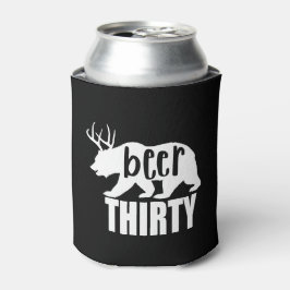 Beer Dertig Koelbox/Koozie | Blokletters Blikjeskoeler