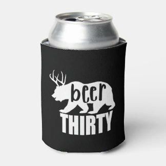 Beer Dertig Koelbox/Koozie | Blokletters Blikjeskoeler