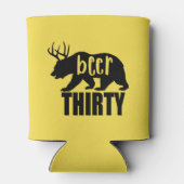 Beer Dertig Koelbox/Koozie | Blokletters Blikjeskoeler (Achterkant)