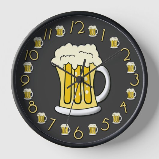 Beer Derty Clock (Voorkant)