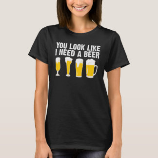 Beer Designs For Men Women Cerveza Drinkers Alcoho T-shirt