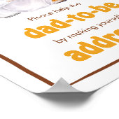 Beer Diaper Party Baby shower Envelope Station Poster (Hoek)