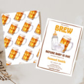 Beer Diaper Party Baby shower Kaart