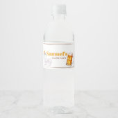 Beer Diaper Party Baby shower Waterfles Etiket (Voorkant)