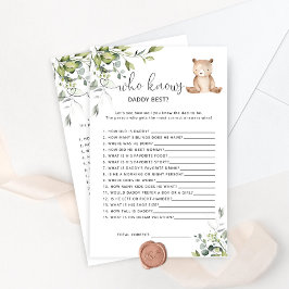 Beer die het beste baby shower-spel kent