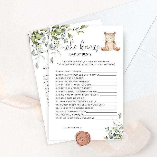 Beer die het beste baby shower-spel kent (Creator heeft geüpload)