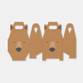 Beer Dier Bedankdoosjes (Uitgevouwen)