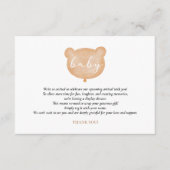 Beer Display Douche Inzetstuk Kaart (Voorkant)