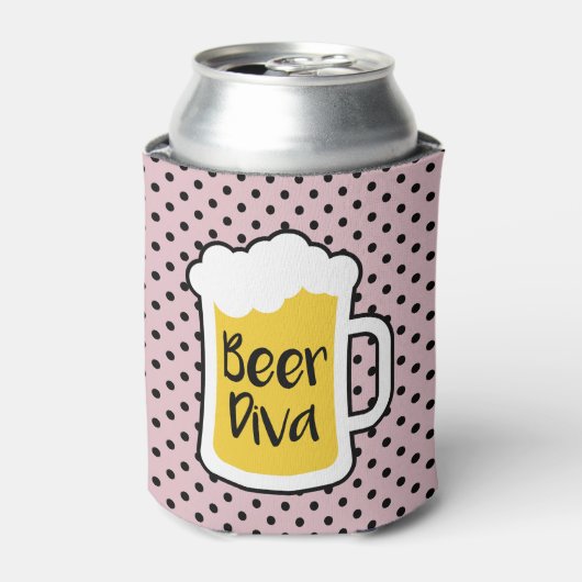 Beer Diva Blikjeskoeler (Blikje Voorkant)