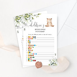 Beer douchekinderen boeken emoji pictionary game