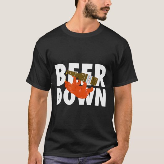 Beer Down Chicago Beers Drink Party T-Shirt (Voorkant)