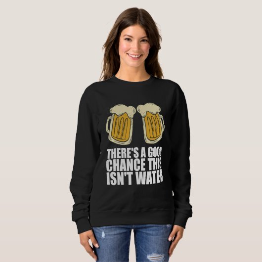 Beer Drink Drinking Trui (Voorkant volledig)