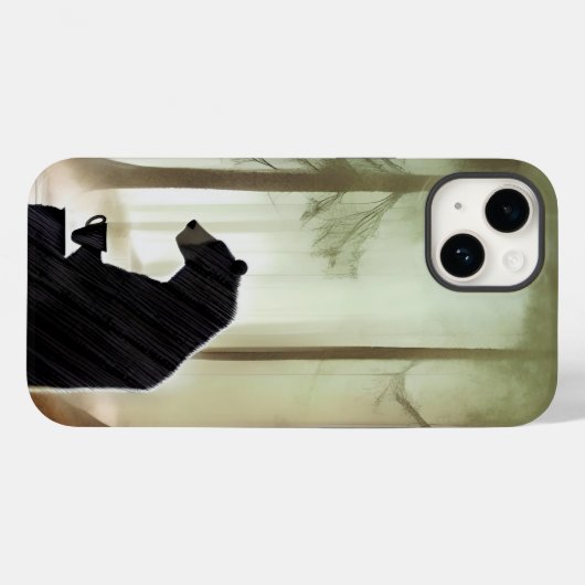 Beer Drink koffie in de Bossen Case-Mate iPhone Case (Achterkant (horizontaal))