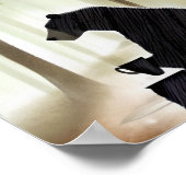 Beer Drink koffie in de Bossen Poster (Hoek)