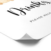 Beer Drinken helpen jezelf Poster (Hoek)