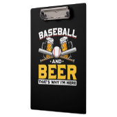 Beer Drinker Baseball Beer Humor Birthday Klembord (Links)
