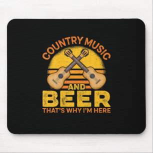 Beer Drinker Country Music And Beer Birthday Muismat