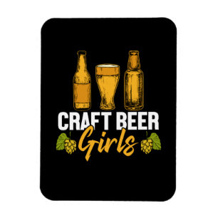 Beer Drinker Craft Beer Girls Birthday Magneet