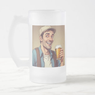 Beer Drinker Matglas Bierpul