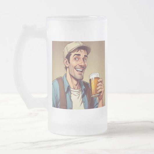Beer Drinker Matglas Bierpul (Links)