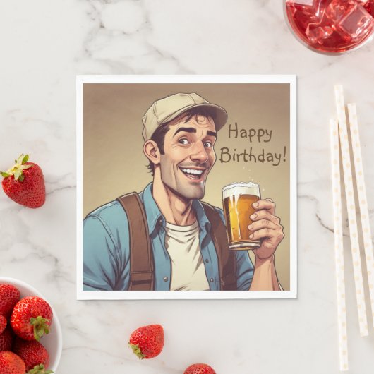 Beer Drinker Servet (Insitu)